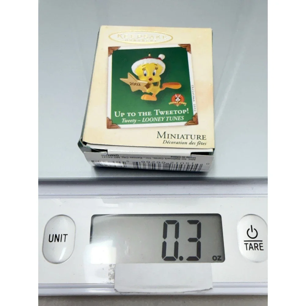 Hallmark Keepsake Ornament 2002 Tweety Looney Tunes Up to the Tweetop Miniature